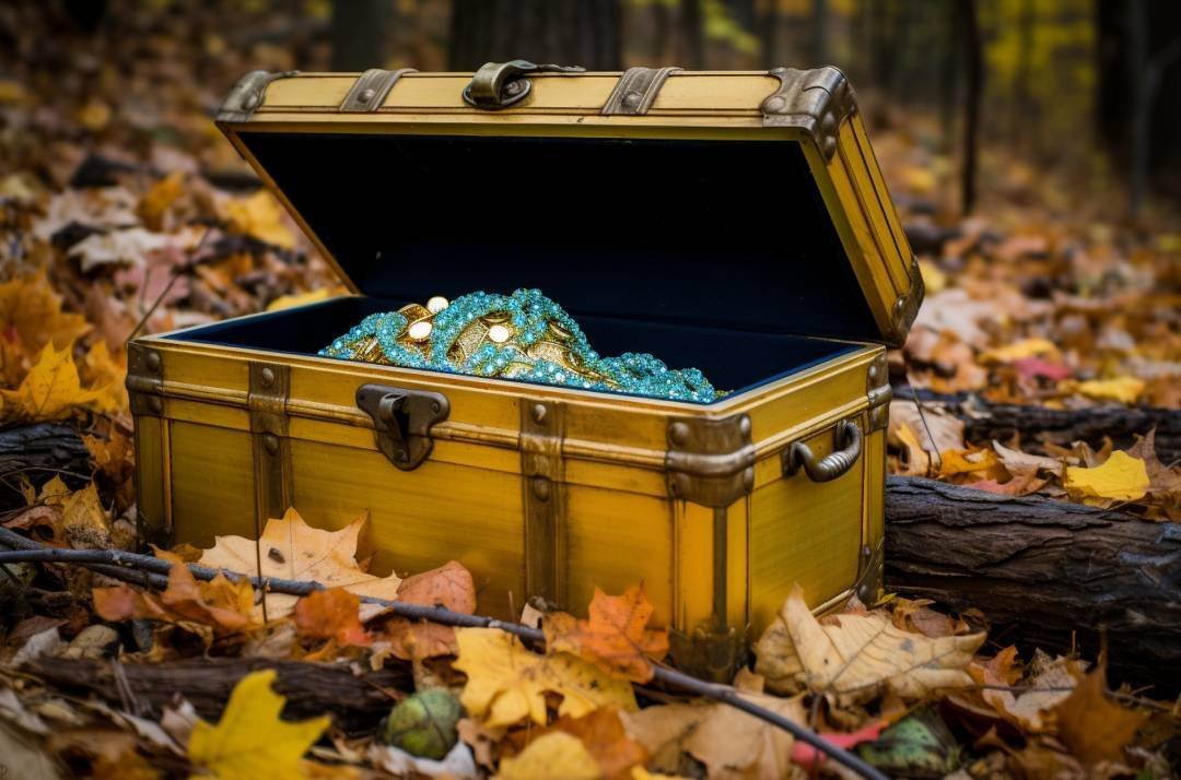 skattkista representerar din undermedvetna visdom upplevd i imaginativ coaching malrealisering