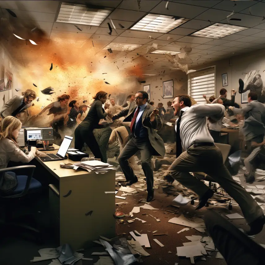 “Firefighters kan ibland ta över systemet med kraft och hastighet, som ett akut försök att få slut på överväldigande inre smärta – även om uttrycken oftare är mindre synliga än detta.